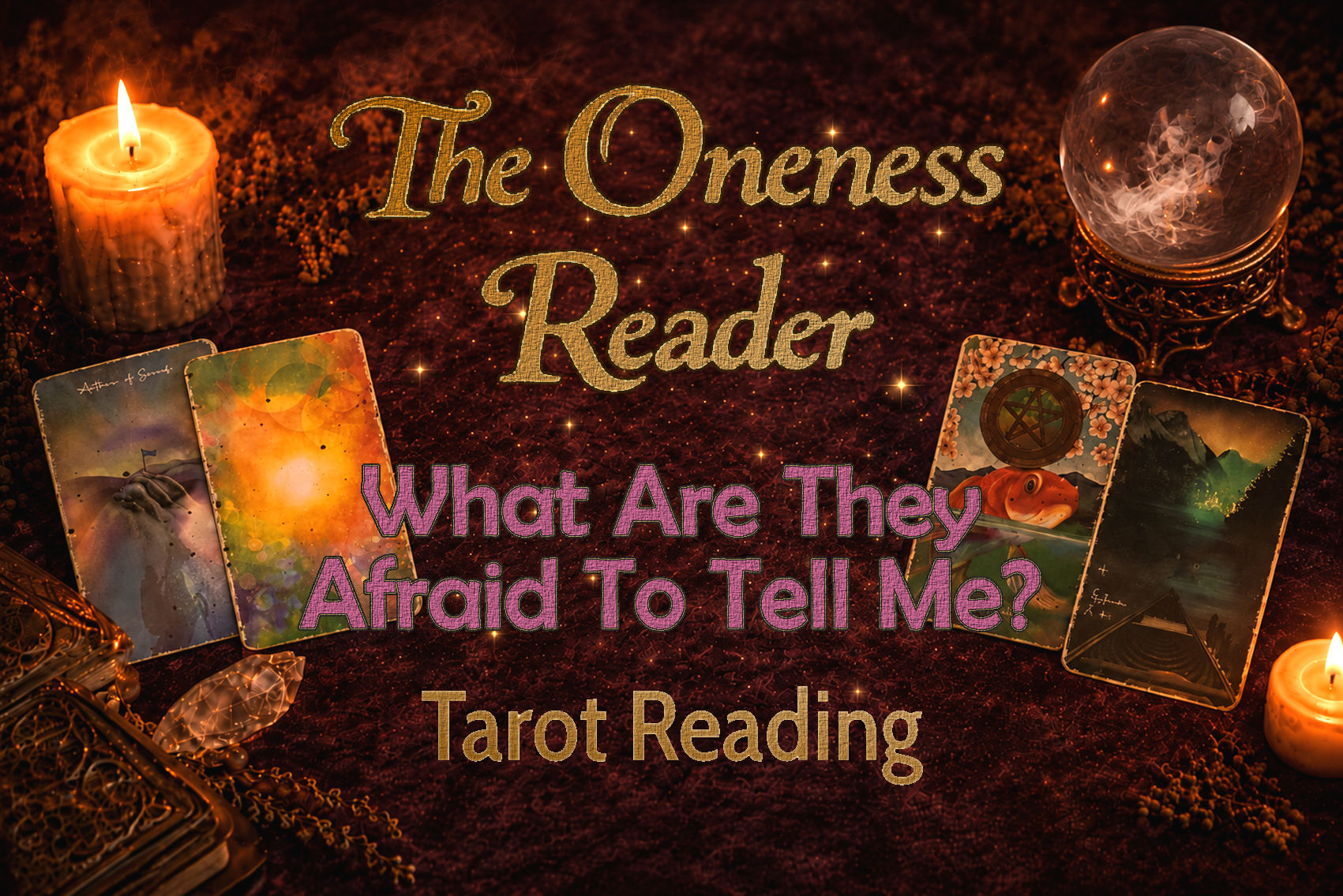 What Are They Afraid To Tell Me? tarot reading artwork