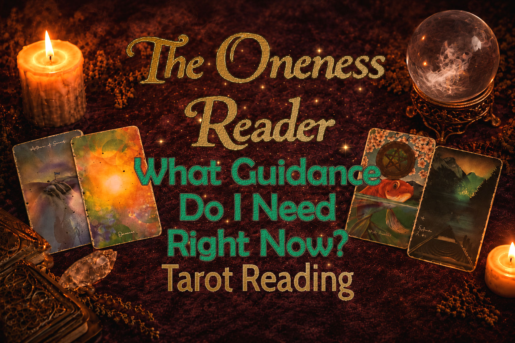 What Guidance Do I Need Right Now? tarot reading artwork