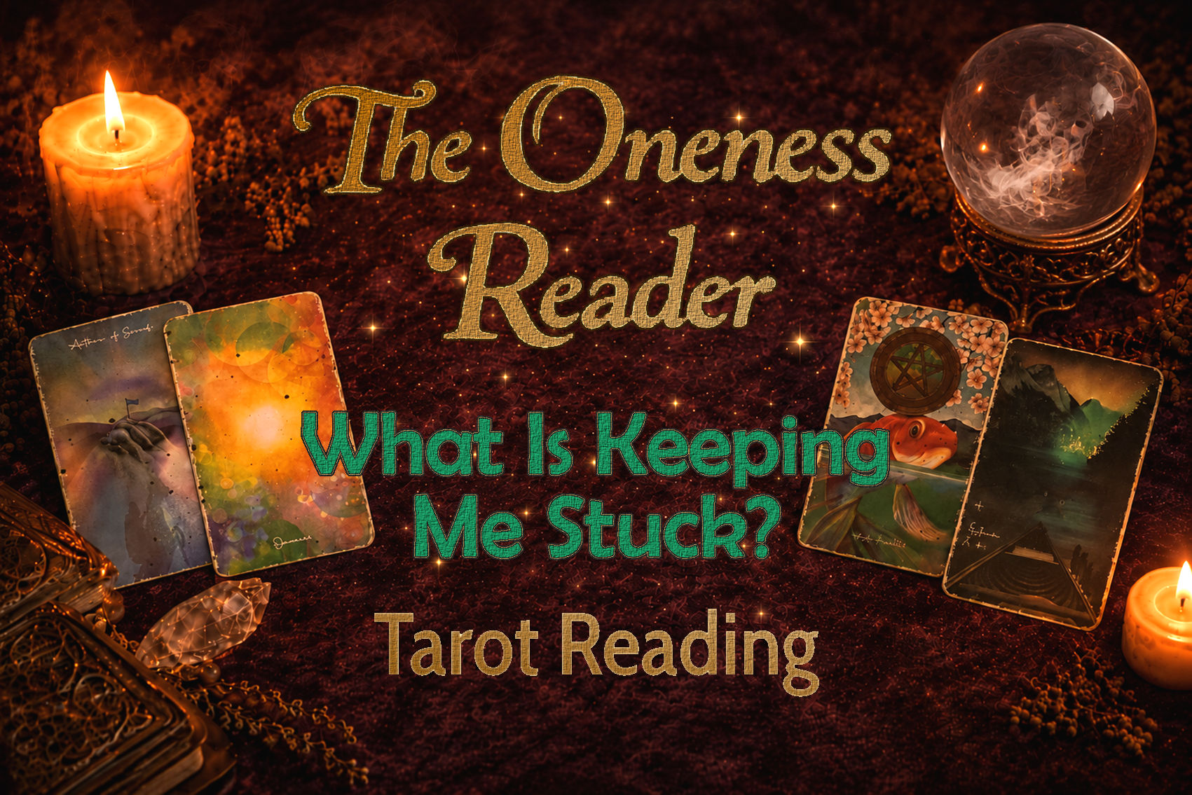 What Is Keeping Me Stuck? tarot reading artwork
