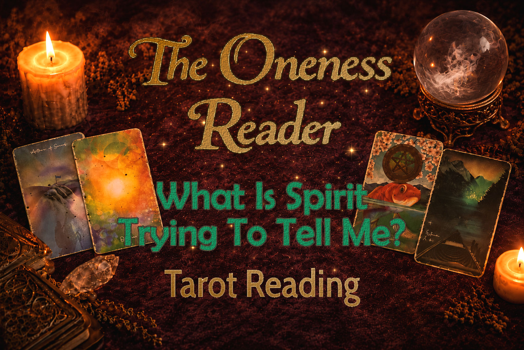 What Is Spirit Trying To Tell Me? tarot reading artwork