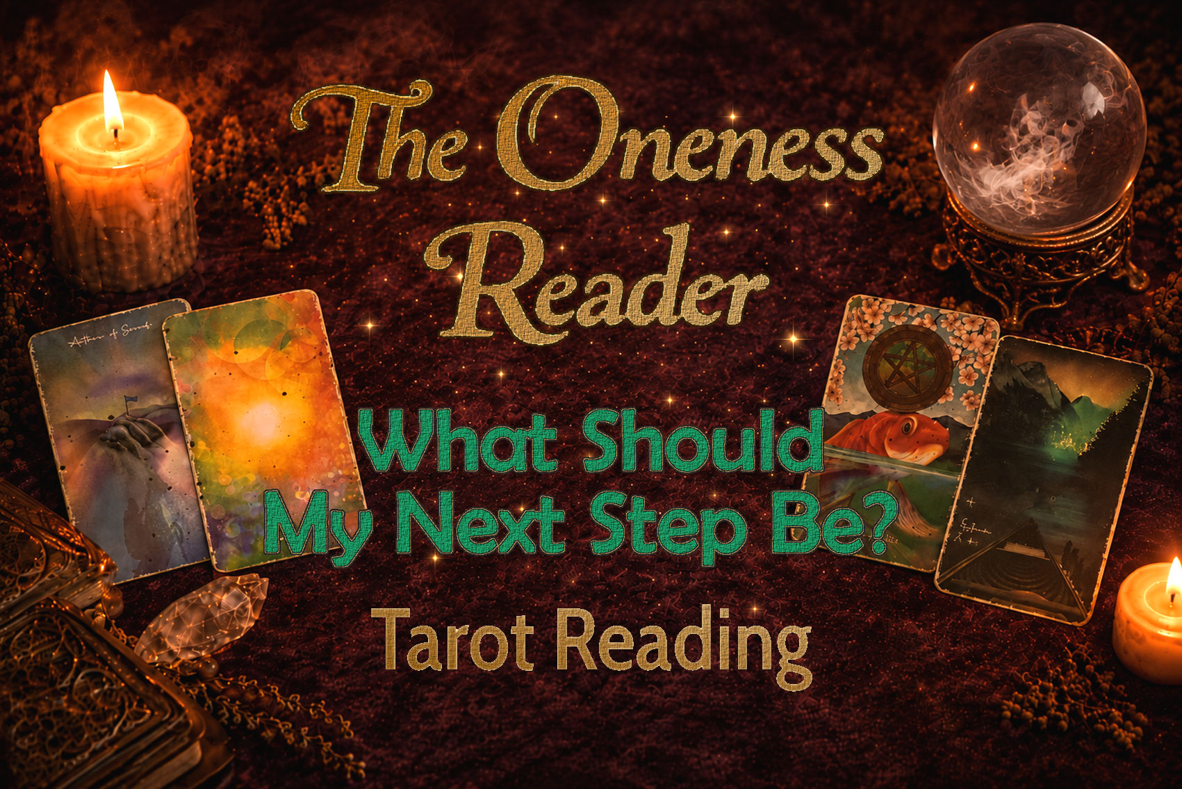What Should My Next Step Be? tarot reading artwork