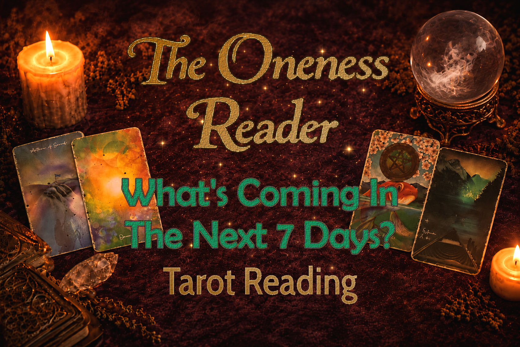 What's Coming In The Next 7 days? tarot reading artwork